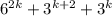 6^{2k}+3^{k+2}+3^k