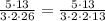 \frac{5 \cdot 13}{3 \cdot 2 \cdot 26} = \frac{5 \cdot 13}{3 \cdot 2 \cdot 2 \cdot 13}