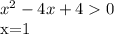 x^2-4x+40

x=1