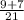 \frac{9+7}{21}