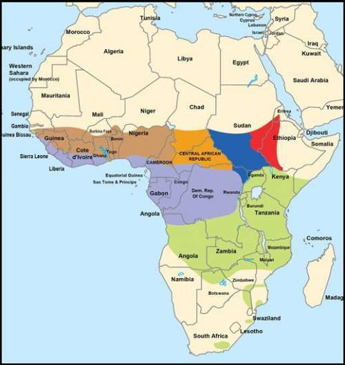 Страны африки расположенные в саваннах
