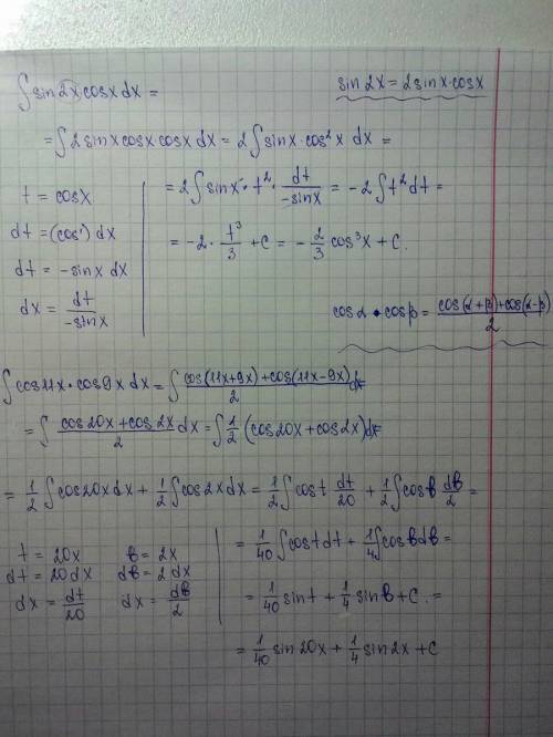 Распишите , как это сделать. (интеграллы неопределенные)