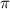 \pi 
