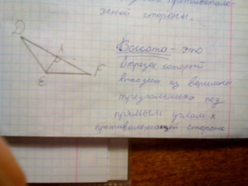 Нарисуйте тупоугольный треугольник. проведите его высоты.продолжите их до пересечения. что вы замети