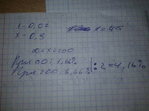 Вероятность того, что купленная в магазине лампочка не будет работать равна 0,02: а) сколько лампоче