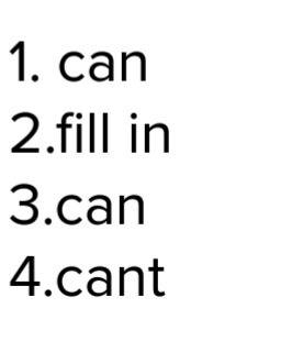 ﻿fill in gaps with can or can t i take my camera with me on holiday so that 1 i take photos. 2 mum