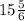 15 \frac{5}{6}