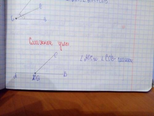 Конспект на тему ,,смежные и вертикальные углы напишите как сделать
