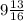 9 \frac{13}{16}