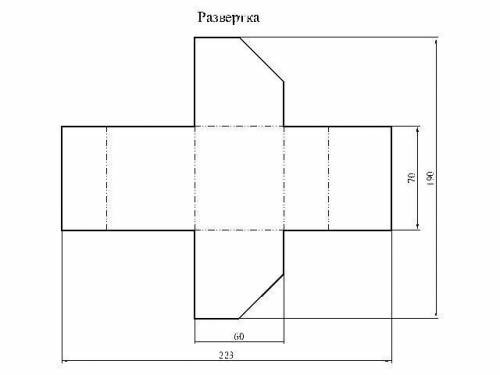 Сделать чертеж изометрию комплексный и развертку