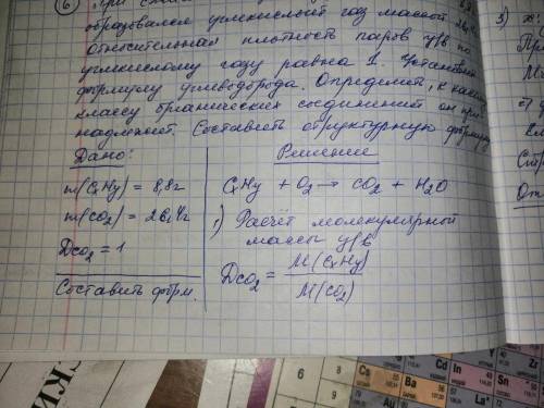 Решите по ! во время сжигания углеводородов массой 8,8 г образовался карбон (iv) оксид массой 26,4