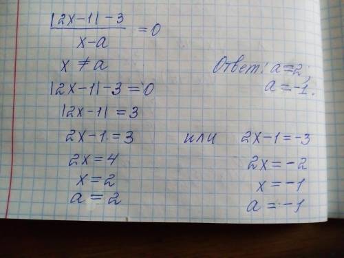 знайдіть усі значення а,для яких рівняння <img src=