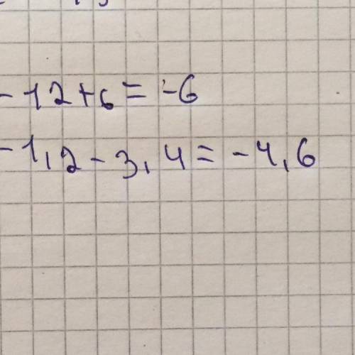 ХЕЛП -12+6 ВАРИАНТЫ 6,-18,-6 -1,2-3,4= ВАРИАНТЫ 4,6 -4,6 -2,2,2,2