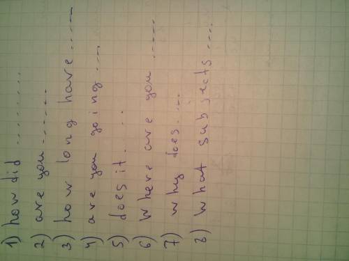 ЧТО ВЫБРАТЬ:1) How have you / how did you get interested in ecology?2) what ecological problems do y