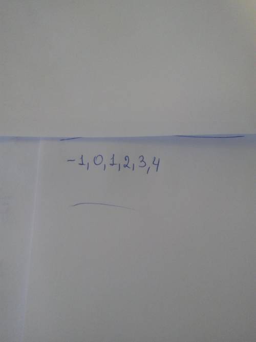 Перечислите все целые числа расположенные между числами-1,7 и 4,2​