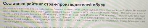 Какая страна по производству обуви уступает только Китаю?