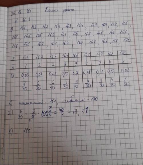 известна случайная выборка из 30 учащихся 8 класса с данными об их росте в см 166,165,163,166,168,16