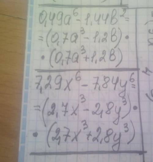 Представьте в виде множителей ​