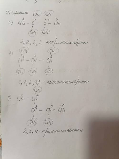 Дайте названия следующим соединениям по номенклатуре ИЮПАК. Нужно переписать на листок, пронумероват