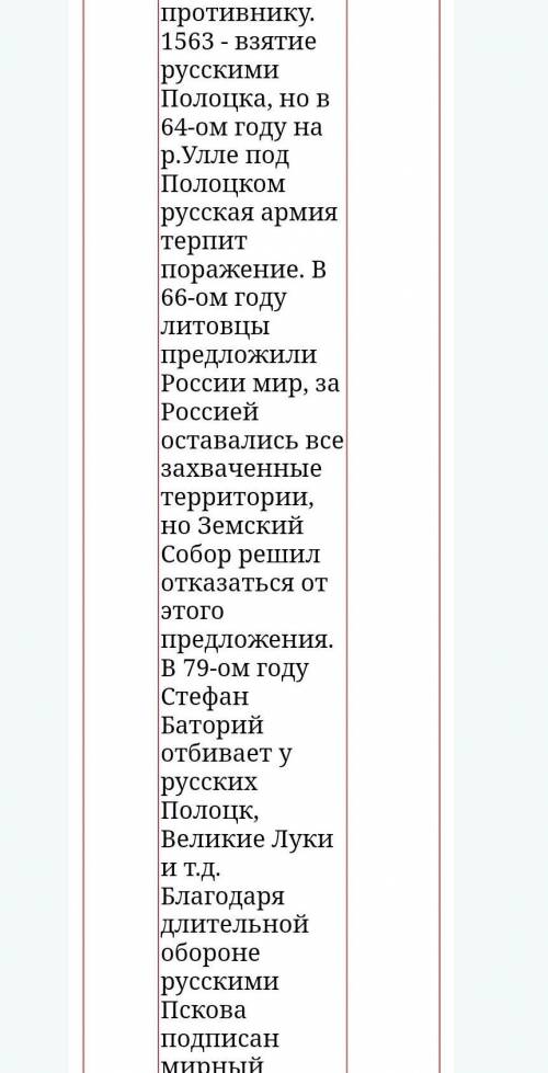 Военные конфликты в России в 16 веке