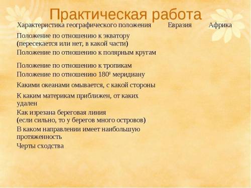 Срочо. ! География 7 класс Напишите мне ответы Заранее