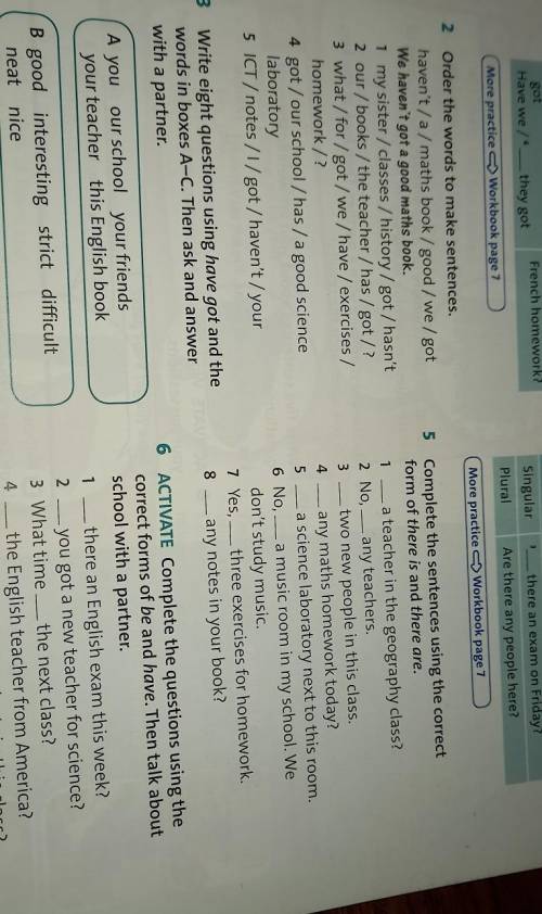 7 класс Английский Еx:2 p:7 (SB) 7 класс Английский Ex:5 p:7 Students Book