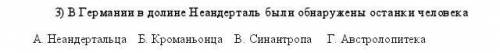 Германии долине неандерталь были обнаружены останки человека​