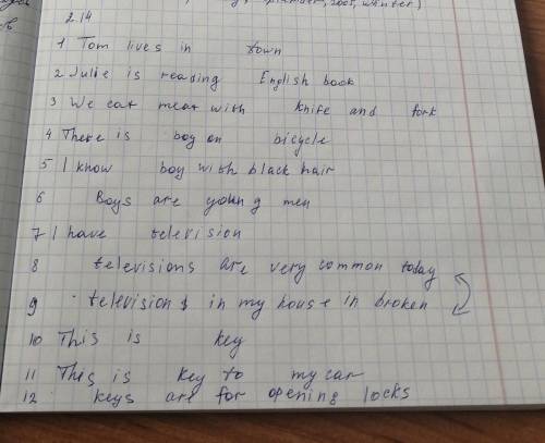 учебник агабекян для ссузов 2.14 вставьте a, an, the​