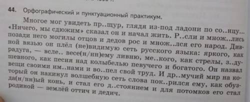 орфографический и пунктуационный практикум ​