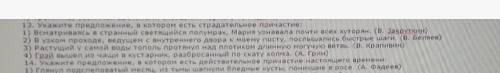 Укажите предложение, в котором есть страдательное причастие​