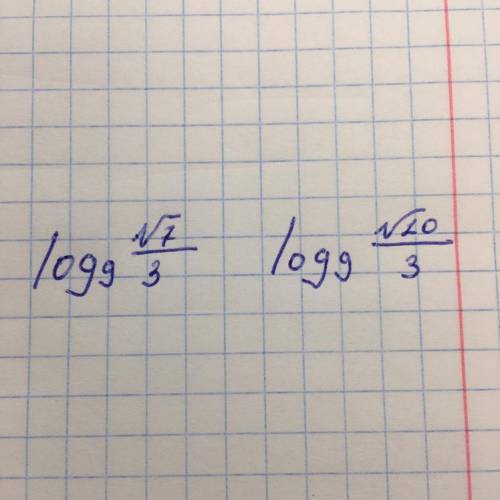 Сравнить числа 10-11 класс