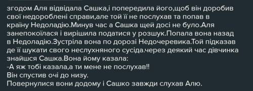 Просто скоротите текст что бы учительница не спалила(на украинском)​