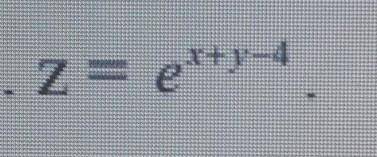 Найти полный дифференциал функцииz=^x+y-4​