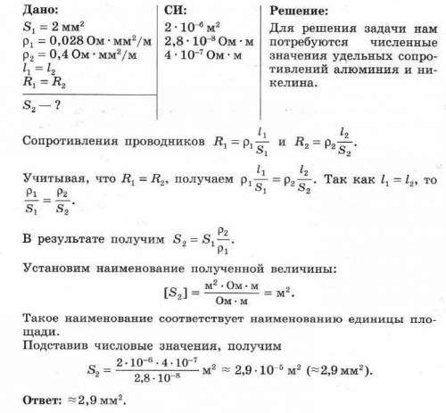 Электрическое сопротивление проводника, удельное сопротивление проводника, реостат Два алюминиевых п