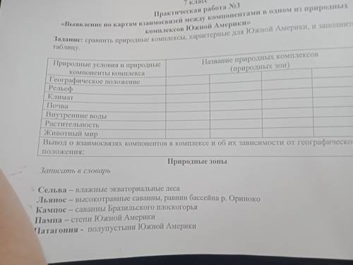 Географическое положение: Кампос льянос, Пампа, Потогония