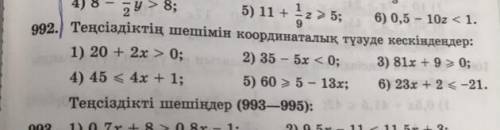 На координатной прямой изобразите решение неравенства