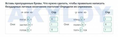 Вставь пропущенные буквы. Что нужно сделать, чтобы правильно написать безударные личные окончания гл