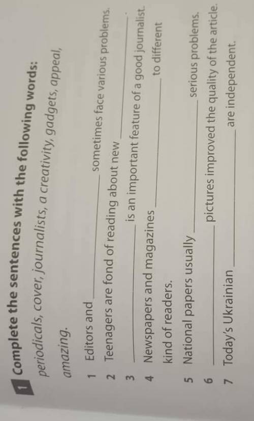 Допоміжіть виконати цю вправи з англійської мови​