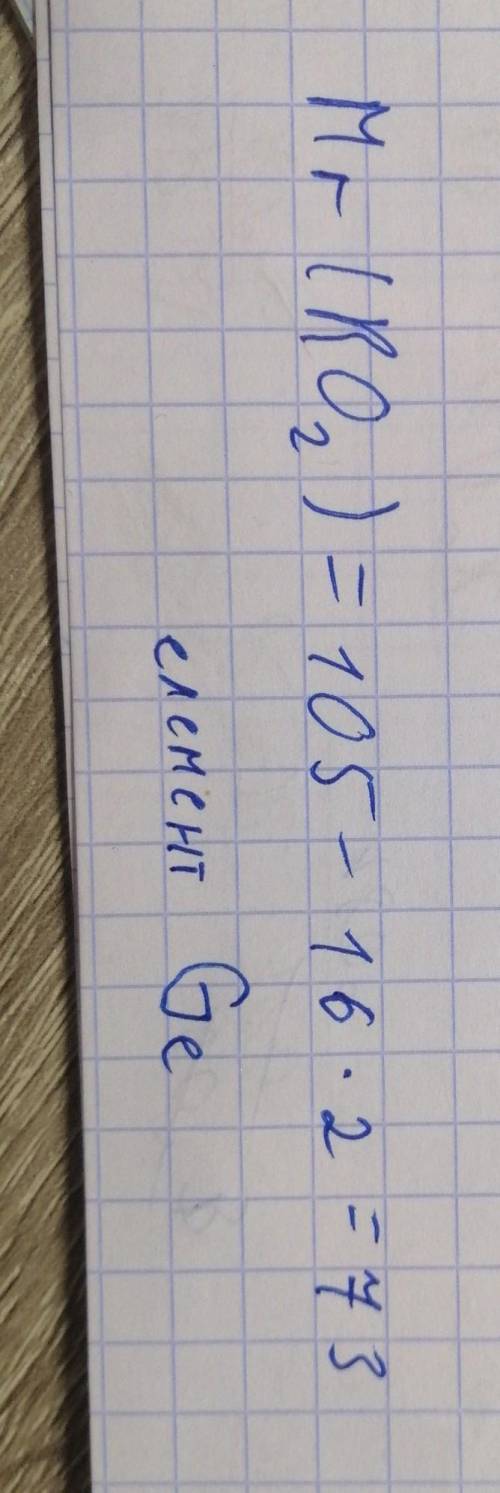Визначте елемент IV групи, відносна молекулярна маса вищого оксиду якого становить 105:​