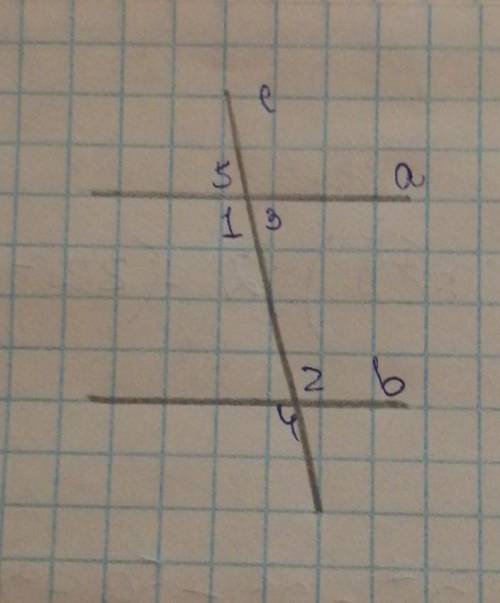 Знайти кут1 якщо кут 2= 100° Знайти кут 3 яущо кут 2=99°Знайти кут 4 якщо кут 3=82°Знайти кут 5 якщо
