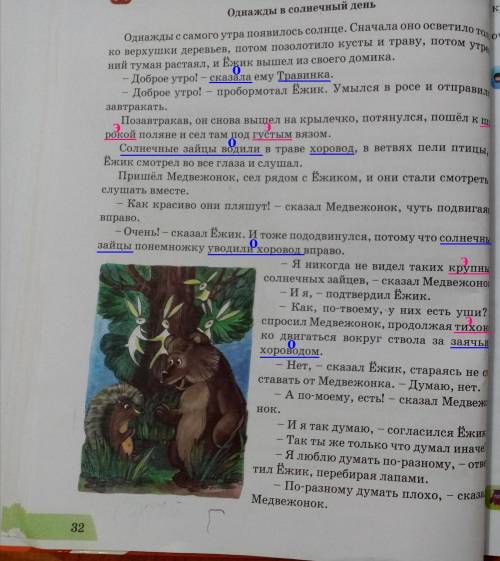 найти эпитет, олицетворение, сравнение. Текст Однажды в солнечный день