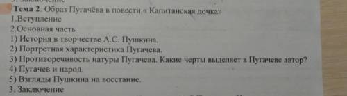 Написать сочинение на тему капитанская дочка