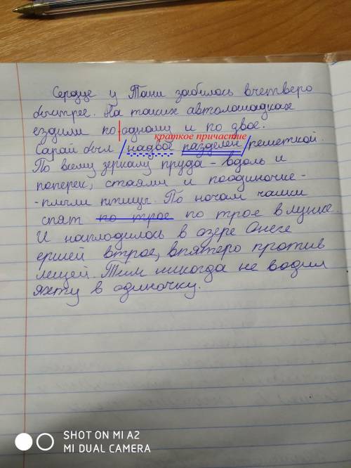 Найдите предложения с причастным оборотом, подчеркните и укажите границы БЫСТРЕЕ