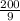 \frac{200}{9}